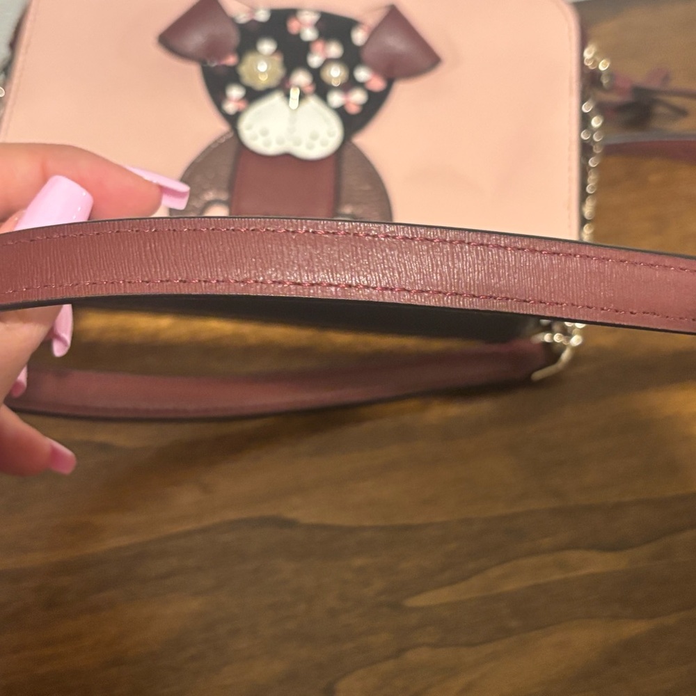 Kate Spade Pink Crossbody with Dog Motif - Picture 13 of 16
